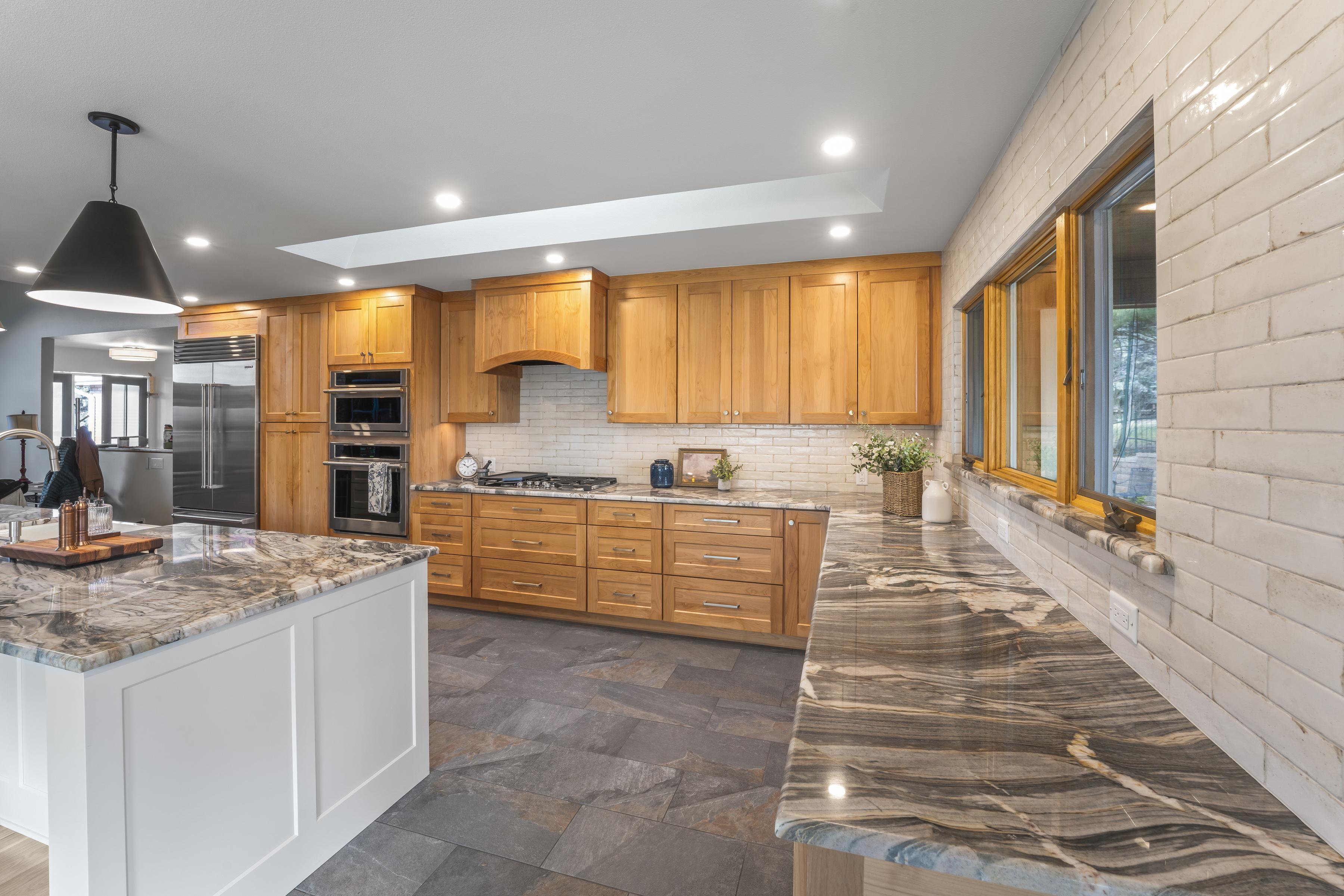 Southridge Kitchen countertop and backsplash detail